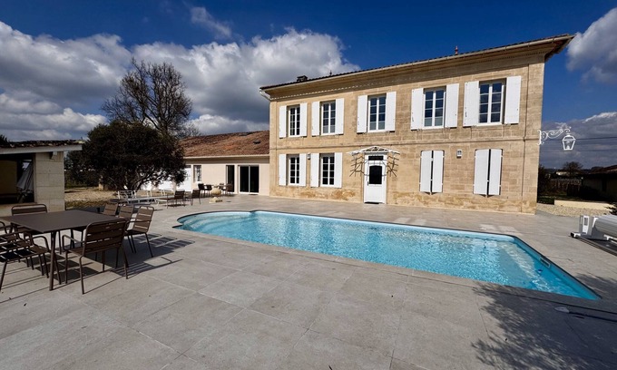 Saint-Sulpice-de-Faleyrens House | Suite 2 bedrooms King size beds 180x200