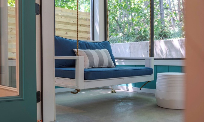 Saugatuck Apartment | Suite #4, The Rose @ Porches On Mason - Prime downtown location.