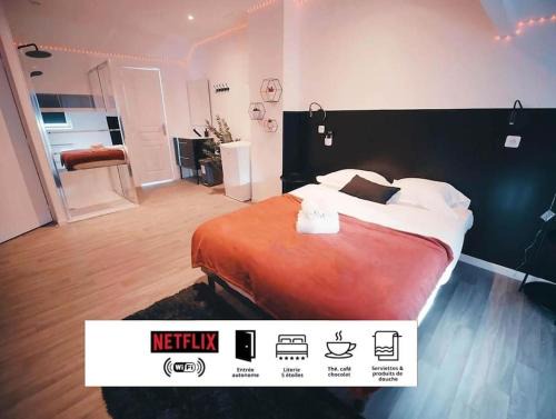 Croix Apartment | Suite Intimity-Olympe Suites & Spa Lille, Croix, Roubaix
