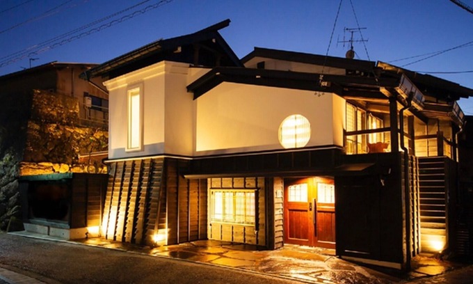 Hida Takayama Onsen House | Sumiya Hagakure Terrace and openair bath overlo/Takayama Gifu