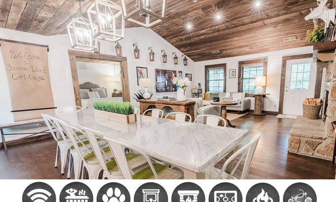 Wears Valley Cabin | Summer Wind: Pet Friendly, Free Attraction Tickets, Hot Tub