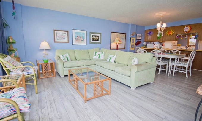 Indian Beach Condo | Summer Winds A-115, Oceanfront Condo in Indian Beach, NC!
