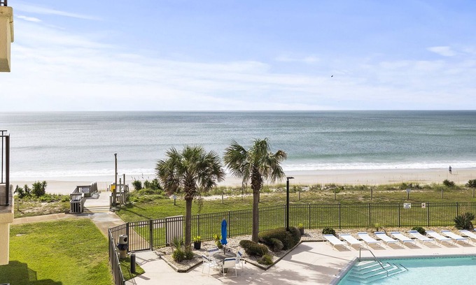 Indian Beach Condo | Summer Winds C-328, Oceanfront Condo in Indian Beach, NC!