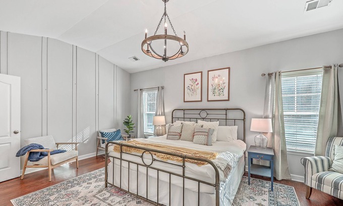 Summerville House | Summerville, Family Centered Home, Baby Gear,Swing Set,Game Room, Pets Welcome