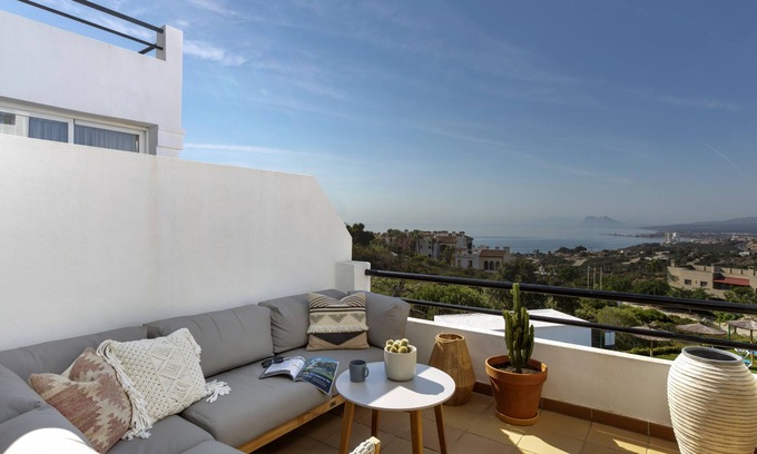 Manilva House | ☀Sun-flooded house/☀ Panorama sea view & pool