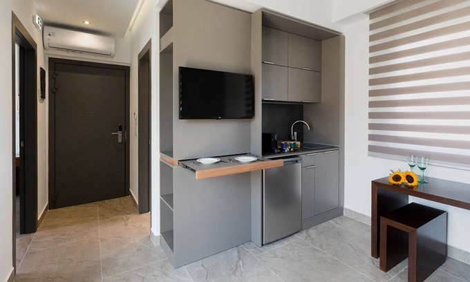 Polichrono Apartment | Sun Residence Exclusive Seaside Apartments. IDEAL FOR COUPLES
