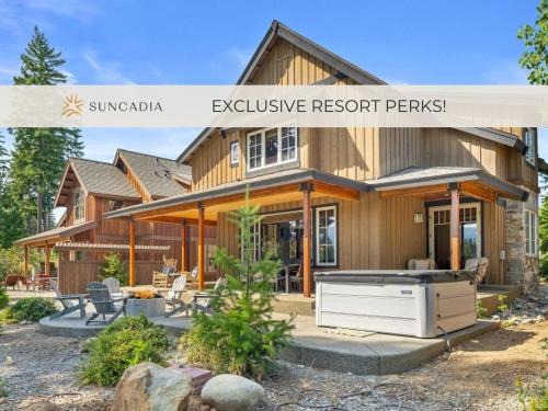 Cle Elum House | Suncadia 3 Bdrm Rustic Golf Water View Home