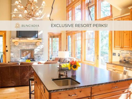 Cle Elum House | Suncadia 5 Bdrm Home that Sleeps 16
