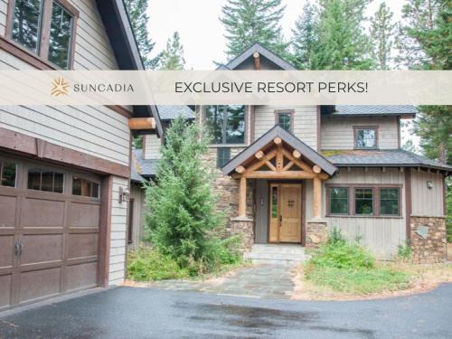 Cle Elum House | Suncadia 5 Bdrm Lodge Inspired Home with Golf Course Views