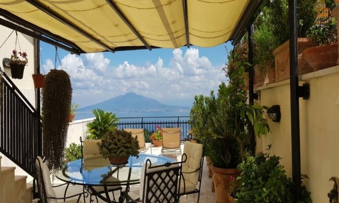 Sant'Agata sui Due Golfi Apartment | Sunfilled LOFT WITH ASTONISHING VIEW/AN VEDETTA SEASIDE