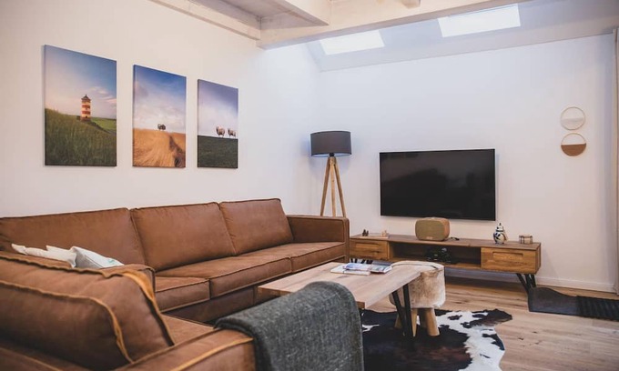 Loquard Apartment | "Sünja" a small oasis in the listed Gulfof in Rysum - Van Senden