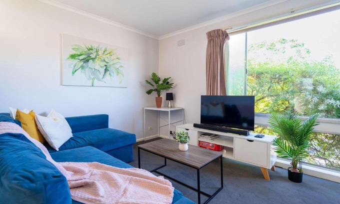 Highton Apartment | Sunny 2BR Home in Highton Easy Geelong Access