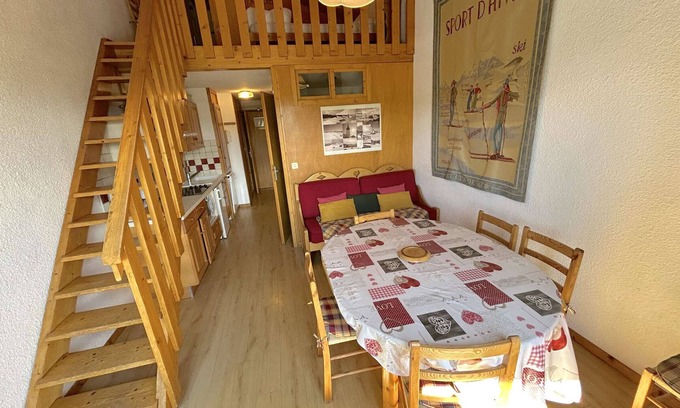 Les Saisies Apartment | Sunny 2BR Loft w/Balcony, Sleeps 8 - Central Location, Near Shops - Les Saisies