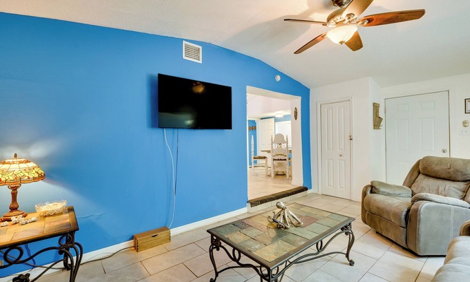 Hudson House | Sunny Hudson Home w/ Private Yard & Fire Pit!