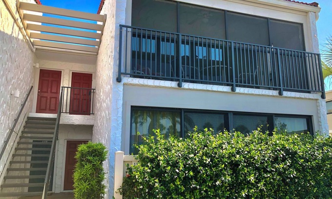 Golden Beach Condo | Sunny Paradise! 2 Bed/2 bath condo on a private beach on Florida’s gulf coast.