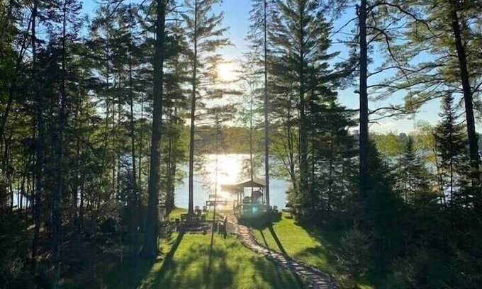 Eagle River House | Sunrise Pines Lake Home On The Largest Chain of Lakes in Eagle River!