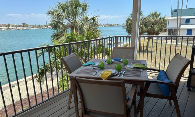 Sunset Beach House | Sunset Beach Waterfront Elegance, steps from beach and dining