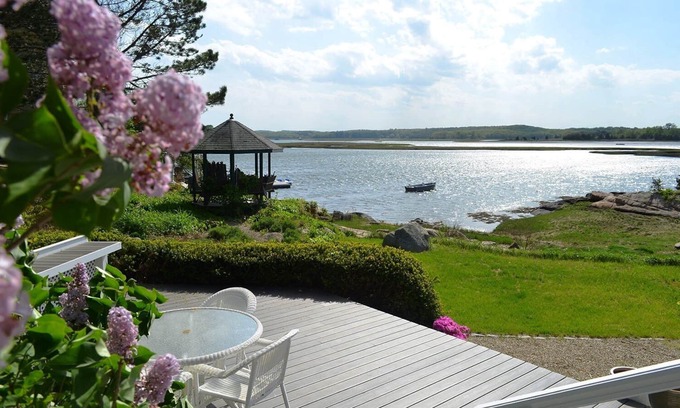 Gloucester House | Sunset Cove: Waterfront home in Goose Cove section of Gloucester.