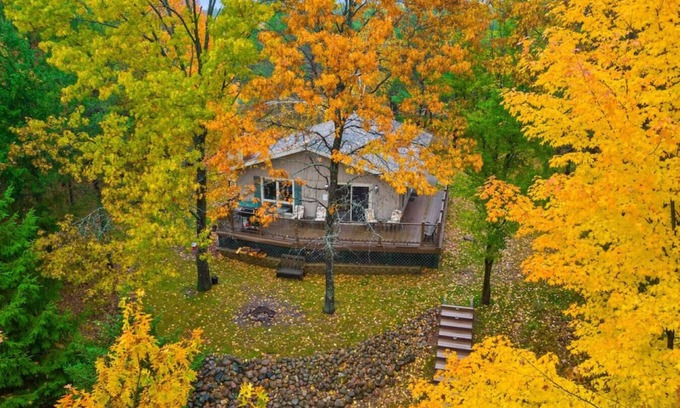 Nekoosa House | Sunset Getaway Waterfront Home 3 BR 2 Bath on Lake Arrowhead