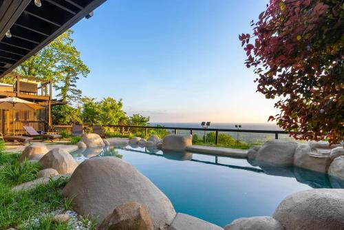 Greenville - Spartanburg House | Sunset Haven-Private resort Greenville, SC with hot tub, pool, sunset view