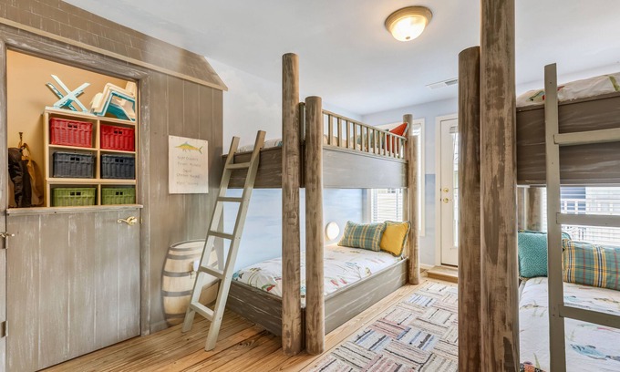 Sunset Island House | Sunset Island Beach House w/3 Large Decks, 75' TV, quick walk to amenities