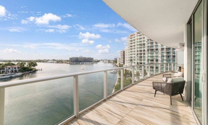 Miami Beach Condo | Sunset Penthouse |stunning views near the beach