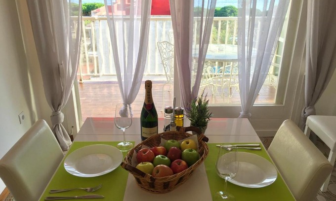 Malgrat de Mar Apartment | Sunshine apartment with great sea view and terrace in Malgrat de Mar