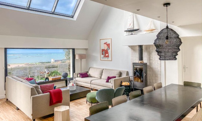 Trebeurden Villa | Superbe villa VUE SUR MER, 11 personnes à TREBEURDEN REF-669