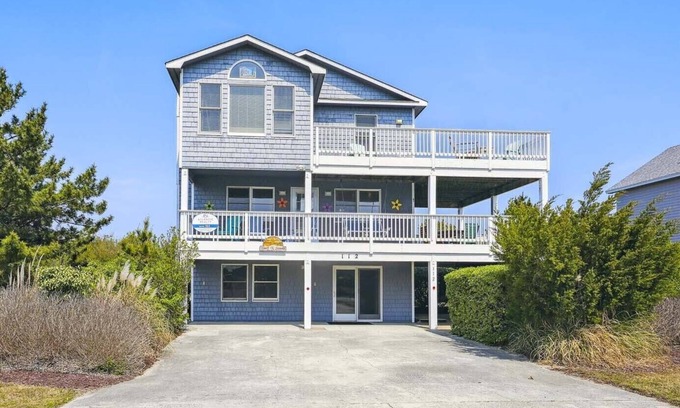 Carolina Dunes House | Surf N Sound - Pet Friendly 4BR with Ocean and Sound Views in Duck