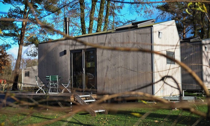 Schortens House | Sustainable Tiny House Pioneer by the natural bathing lake in Friesland