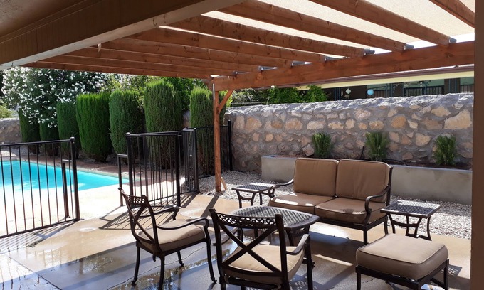 Pebble Hills Park House | Swimming Pool: Memorable El Paso Getaway: 4 Bedroom, close to Airport, Ft Bliss.