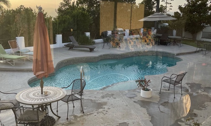 La Costa House | swimming pool/overlooking sunset ocean view, also, view the Lacosta golf course