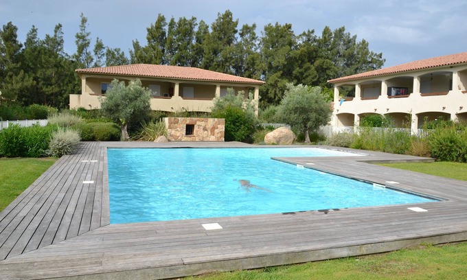 Pinarellu Apartment | T2 apartment- BIG STANDING -clim- pool-beach 800m