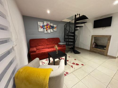 Decines-Charpieu Apartment | T3 duplex terrasse-parking Groupama Stadium LDLCArena