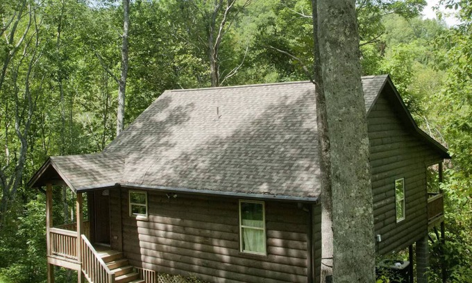 Topton Cabin | Take a Walk in the Woods, Hike to a Mountain Top, Dangle your feet in a stream.