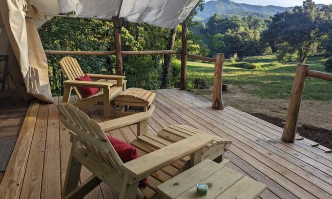 Hot Springs Other | Tent Glamping w/OFF-GRID Solar Horse Hollow Farm