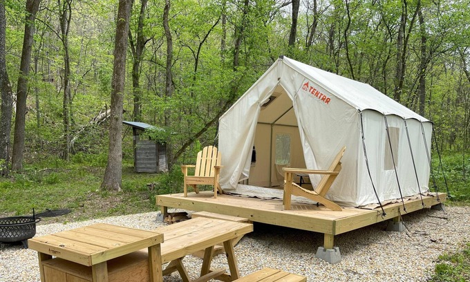 St. James RV Rental | Tentrr Signature Site - Maramec Spring Park Asher Hollow
