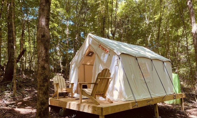 Tennga RV Rental | Tentrr Signature Site - Crestview Campsite Three