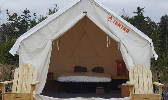 Ellsworth House | Tentrr Signature Site - Hilltop Campsite Tucked Behind Blueberry Fields