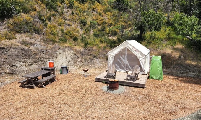 Santa Rosa Other | Tentrr Signature Site - Mystic Mountain Redwood Grove Camp