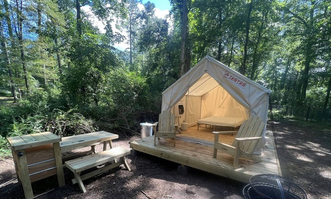 Powder Springs RV Rental | Tentrr Signature Site - Back 40 Shanty A