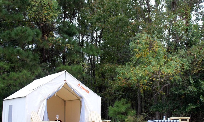 Mandeville RV Rental | Tentrr State Park Site - Louisiana Fontainebleau State Park - Teepee Field A - S