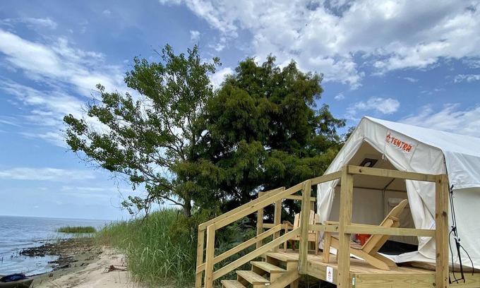 Mandeville RV Rental | Tentrr State Park Site - Louisiana Fontainebleau State Park - Paddle Out J - Sin