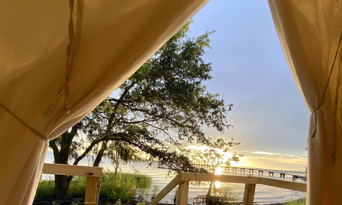 Mandeville RV Rental | Tentrr State Park Site - Louisiana Fontainebleau State Park - Beachside K - Sing