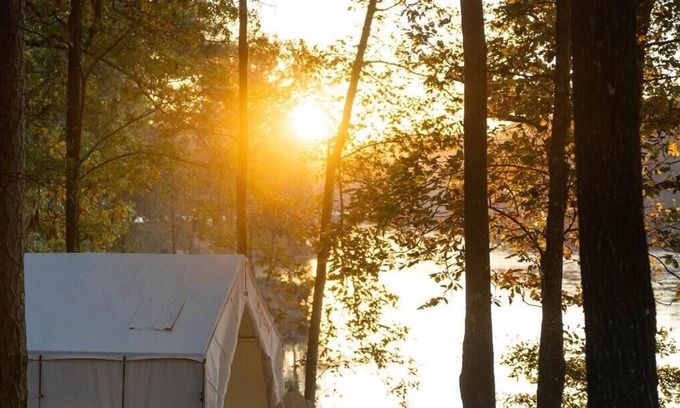 McComb RV Rental | Tentrr State Park Site - Mississippi Percy Quin State Park - Eastside Lakeview D