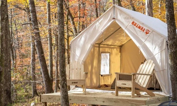 Iuka RV Rental | Tentrr State Park Site - Mississippi JP Coleman State Park - Shady Bluff A - Si