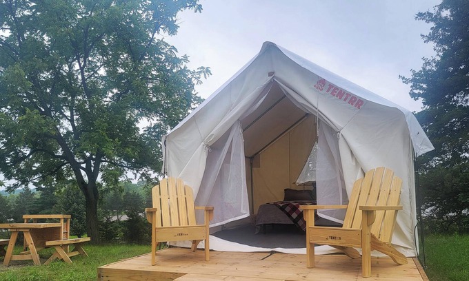 Milford RV Rental | Tentrr Signature Site - Lakeview Lodge - B