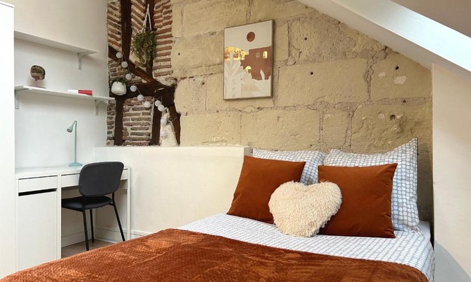 Tours Apartment | Terracotta - Quai de la Loire - Cozy