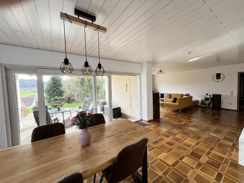 Biedenkopf Apartment | Terrasse mit Ausblick