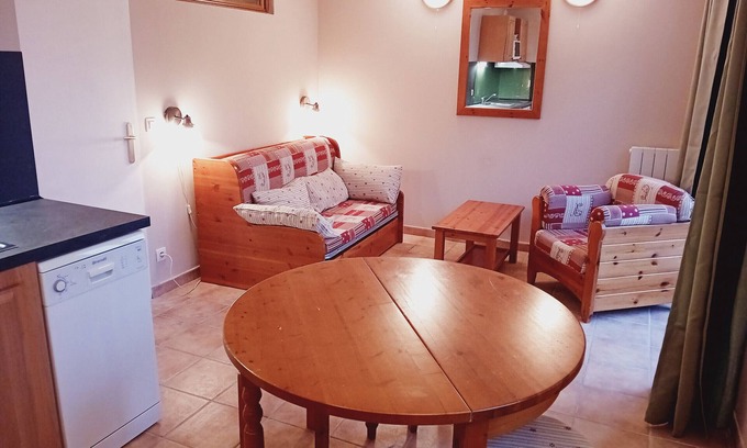 Termignon Apartment | Terrasses D 301 - PARC NAT. VANOISE studio 4 pers